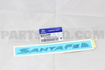 863102W000 "EMBLEM-SANTAFE,LH"