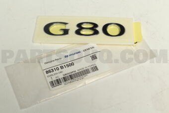 86310B1500 EMBLEM-G80