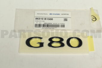 86310B1500 EMBLEM-G80