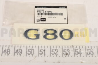 86310B1600 EMBLEM-G80