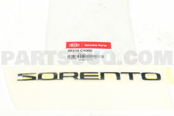 86310C5000 EMBLEM-SORENTO