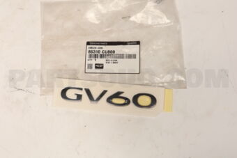 86310CU000 EMBLEM-GV60