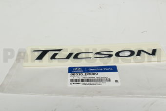 86310D3000 EMBLEM-TUCSON