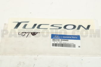 86310D3500 EMBLEM-TUCSON