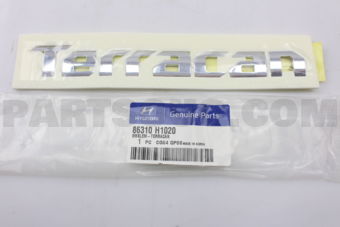 86310H1020 EMBLEM-TERRACAN