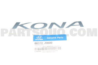 86310J9000 EMBLEM-KONA