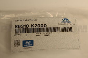 86310K2000 EMBLEM-VENUE