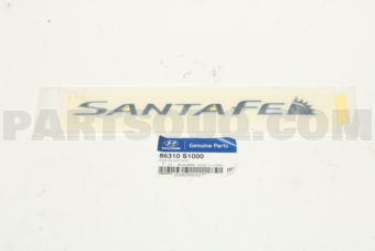86310S1000 EMBLEM-SANTAFE