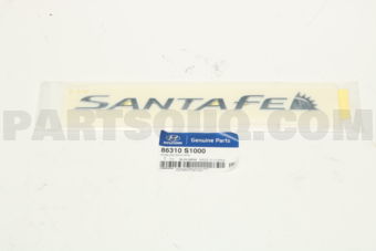 86310S1000 EMBLEM-SANTAFE