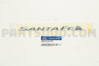 86310S1000 EMBLEM-SANTAFE