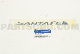 86310S1000 EMBLEM-SANTAFE