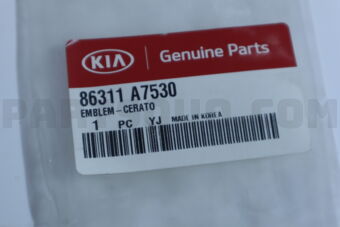 86311A7530 EMBLEM-CERATO