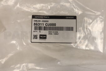 86311CU000 EMBLEM-GENESIS