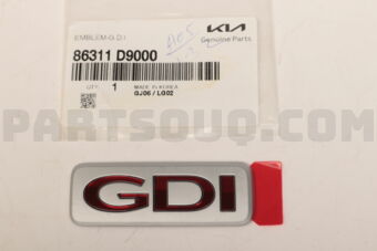 86311D9000 EMBLEM-G.D.I
