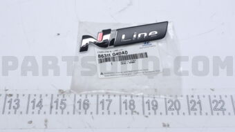 86311G4DA0 EMBLEM-N LINE,LH