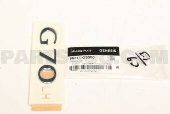 86311G9000 EMBLEM-G70