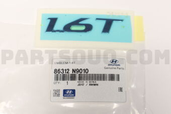 86312N9010 EMBLEM-1.6T