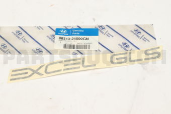 8631324500GN EMBLEM-EXCEL GLS