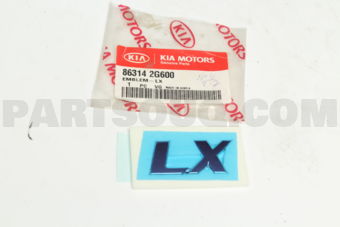863142G600 EMBLEM-LX
