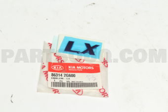 863142G600 EMBLEM-LX
