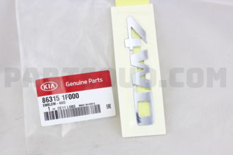 863151F000 EMBLEM-4WD