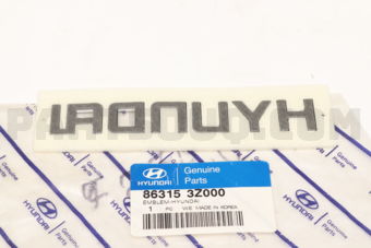 863153Z000 EMBLEM-HYUNDAI