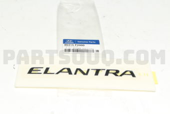 86315F2000 EMBLEM-ELANTRA
