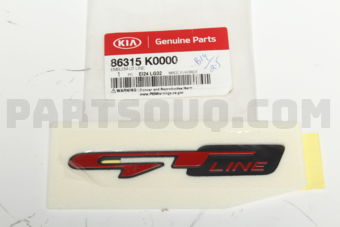 86315K0000 EMBLEM-GT LINE
