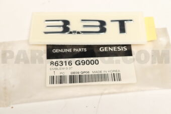86316G9000 EMBLEM-3.3T