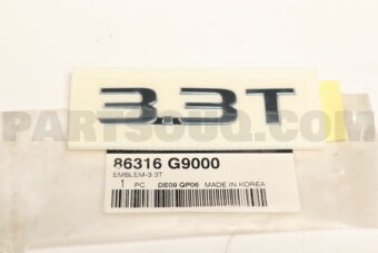 86316G9000 EMBLEM-3.3T