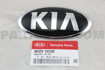 863201W200 LOGO ASSY-KIA SUB
