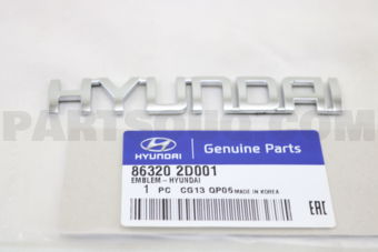 863202D001 EMBLEM-HYUNDAI