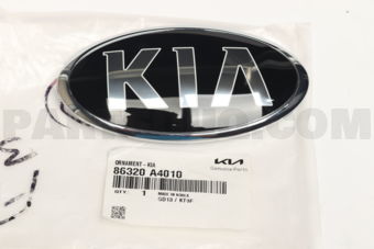 86320A4010 ORNAMENT-KIA