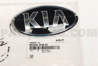 86320A4010 ORNAMENT-KIA