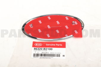 86320B2100 LOGO ASSY-KIA SUB