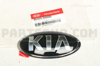 86320D9000 LOGO ASSY-KIA SUB