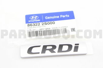 863222S000 EMBLEM-CRDI(CR)