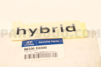 86330E6500 EMBLEM-HYBRID