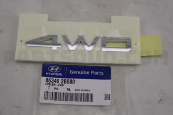 863462B500 EMBLEM-4WD