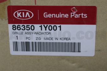 863501Y001 GRILLE ASSY-RADIATOR
