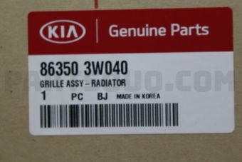 863503W040 GRILLE ASSY-RADIATOR
