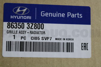 863503Z800 GRILLE ASSY-RADIATOR