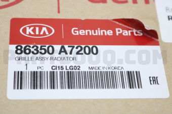 86350A7200 GRILLE ASSY-RADIATOR