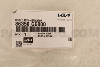 86350G6000 GRILLEASSY-RADIATOR