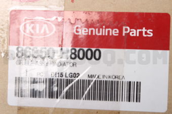 86350H8000 GRILLEASSY-RADIATOR