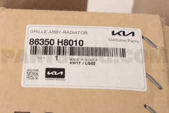 86350H8010 GRILLEASSY-RADIATOR