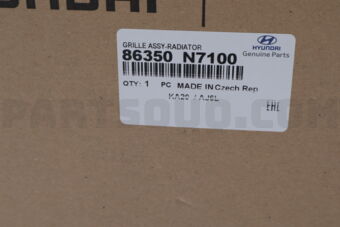 86350N7100 GRILLE ASSY-RADIATOR