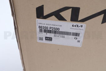 86350P2500 GRILLEASSY-RADIATOR