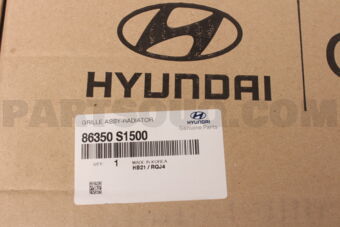 86350S1500 GRILLE ASSY-RADIATOR