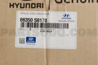 86350S8170 GRILLE ASSY-RADIATOR